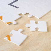 Speelgoed, kleurrijk, trendy, modern memphis zigza legpuzzel (Zijkant)