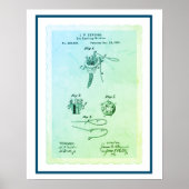  Speelgoed Knitting Machine Patent Poster (Voorkant)