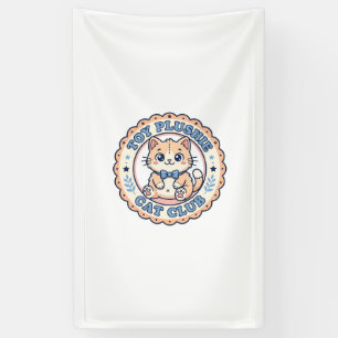 Speelgoed Knuffel Kat Cute Kat T-Shirt Ontwerp - S Spandoek