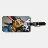 Speelgoed Konijn en koe-ei Bagagelabel (Voorkant horizontaal)