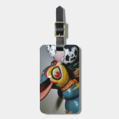 Speelgoed Konijn en koe-ei Bagagelabel (Voorkant verticaal)