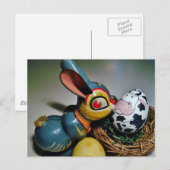 Speelgoed Konijn en koe-ei Briefkaart (Voorkant / Achterkant)