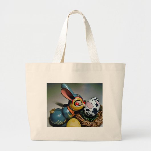 Speelgoed Konijn en koe-ei Grote Tote Bag (Voorkant)