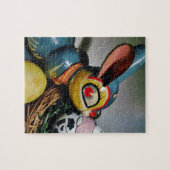 Speelgoed Konijn en koe-ei Legpuzzel (Horizontaal)