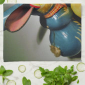 Speelgoed Konijn en koe-ei Theedoek (Gevouwen)