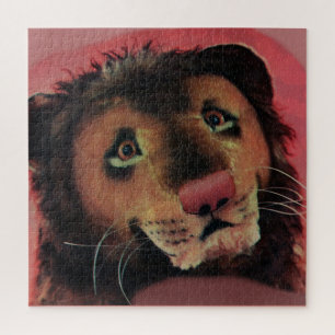 speelgoed leeuwenkop legpuzzel