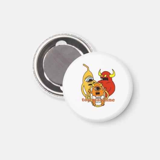 Speelgoed-machine Magneet (Voorkant / Achterkant)