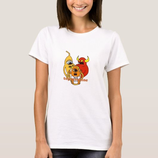 Speelgoed-machine T-shirt (Voorkant)