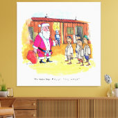 Speelgoed Makers canvas print (Insitu (Woonkamer))