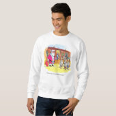 Speelgoed Makers mannen wit sweatshirt (Voorkant volledig)
