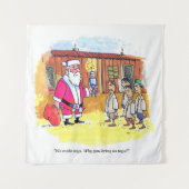 Speelgoed Makers wandtapijt Wandkleed (Voorkant)