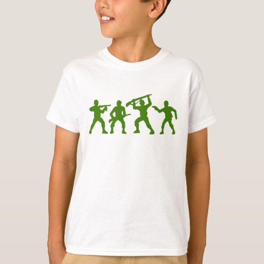 Speelgoed Mannen T-Shirt in Green (Voorkant)