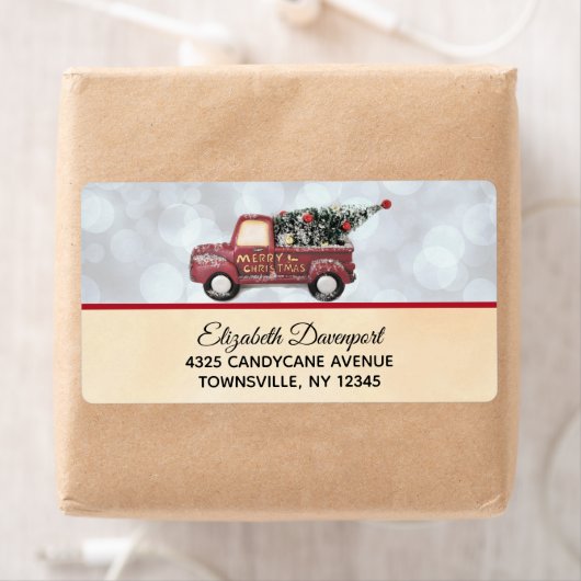  Speelgoed "Merry Kerstmis" Etiket (Insitu)