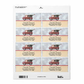  Speelgoed "Merry Kerstmis" Etiket (Full Sheet)