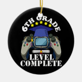 Speelgoed met Afstuderen voor 6 graden 2022 Video Keramisch Ornament (Voorkant)