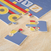 Speelgoed met alfabetsloten legpuzzel (Zijkant)