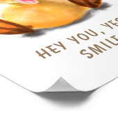 Speelgoed met geel deuckige Poster (Hoek)