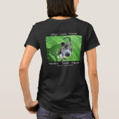 Speelgoed met schelpdieren donker t-shirt (Achterkant)