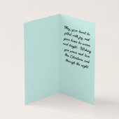 Speelgoed met sneeuwmannen kaart (Binnen)