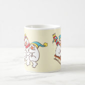 Speelgoed met sneeuwmannen koffiemok (Center)