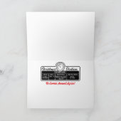  Speelgoed Model Train Christmas Kaarten (Binnen)