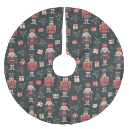 Speelgoed notenkrakers kerstboom rok