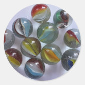  Speelgoed oogschildpadden Ronde Sticker (Voorkant)