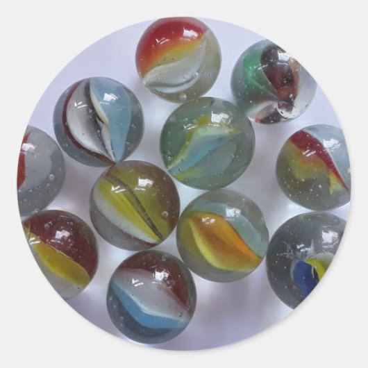  Speelgoed oogschildpadden Ronde Sticker (Voorkant)