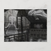 Speelgoed op zolder briefkaart (Voorkant)