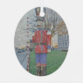 SPEELGOED-OPLOSMIDDEL/NUTCRACKER-FIGUREREN METALEN ORNAMENT (Achterkant)