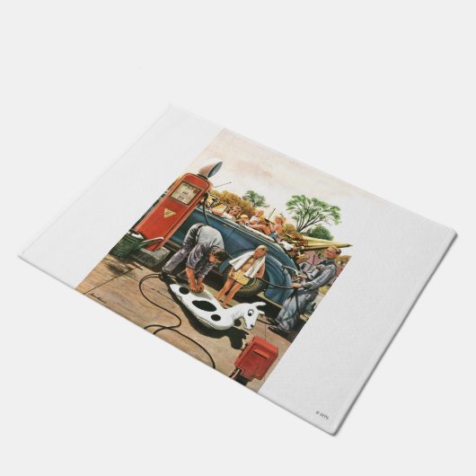 Speelgoed opvliegend strand deurmat (Schuin)