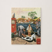 Speelgoed opvliegend strand legpuzzel (Verticaal)