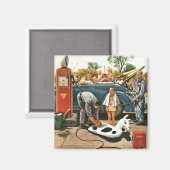 Speelgoed opvliegend strand magneet (Voorkant / Achterkant)