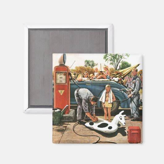 Speelgoed opvliegend strand magneet (Voorkant / Achterkant)