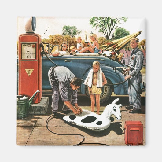 Speelgoed opvliegend strand magneet (Voorkant)