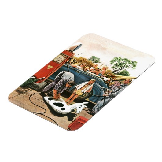 Speelgoed opvliegend strand magneet (Linkerzijde)