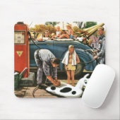 Speelgoed opvliegend strand muismat (Met muis)