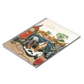 Speelgoed opvliegend strand notitieboek (Linkerzijde)