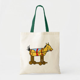  Speelgoed paard met wieltjes Tote Bag