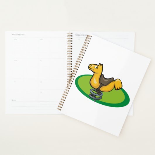 Speelgoed Paard Spring Ruiter Planner (Display)