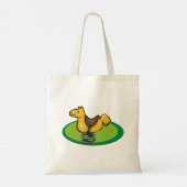 Speelgoed Paard Veer Ruiter Tote Bag (Achterkant)