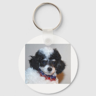 Speelgoed Parti Poodle Puppy face Sleutelhanger