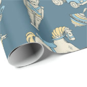 Speelgoed Patroonblauw/Geel ID783 Cadeaupapier (Rol Hoek)