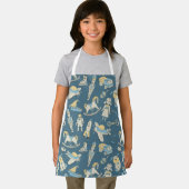  Speelgoed Patroonblauw/Geel ID783 Schort (Insitu)