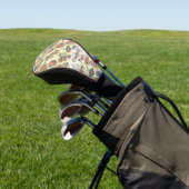 Speelgoed pictogrammen achtergrond golfheadcover (Insitu)