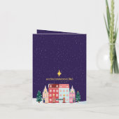 Speelgoed Poedel Kerst Wenskaart Kaart (Achterkant)