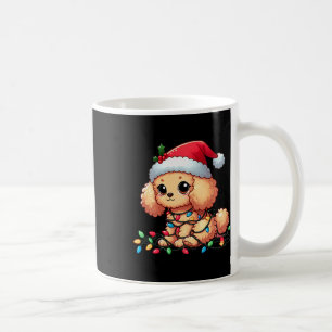 Speelgoed Poedel Kerstverlichting Hond Grappig Xma Koffiemok