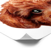 Speelgoed poedel poster (Hoek)