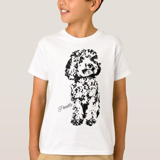 Speelgoed poedel Schattige Hondenliefhebber gesche T-shirt (Voorkant)