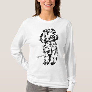 Speelgoed poedel Schattige Hondenliefhebber gesche T-shirt